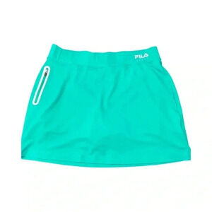 Fila Sport Tennis Golf Teal Skort Size Medium